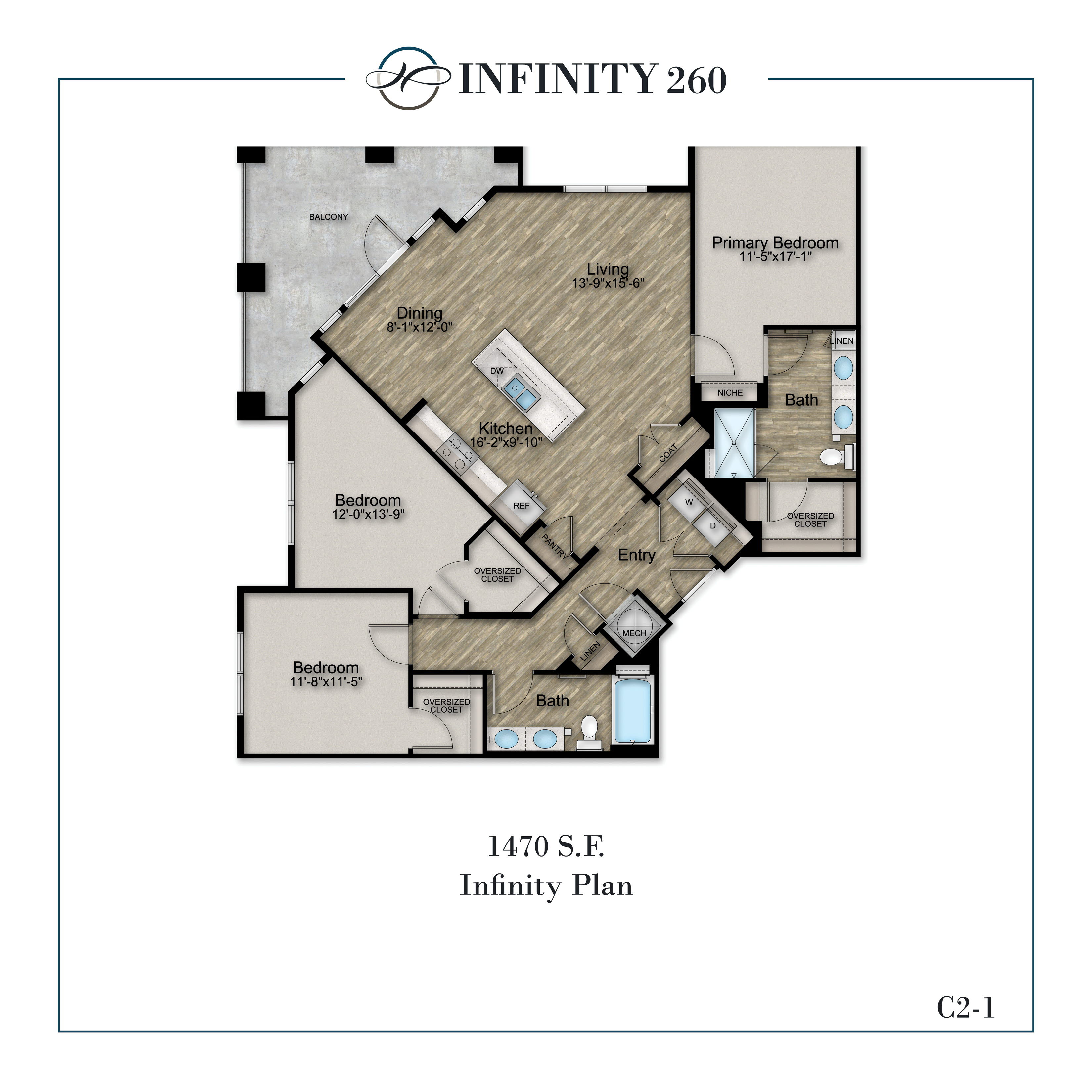 Three Bedroom - Infinity C2-1